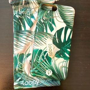 iPhone 8+ Loopy Case DISCONTINUED palm print